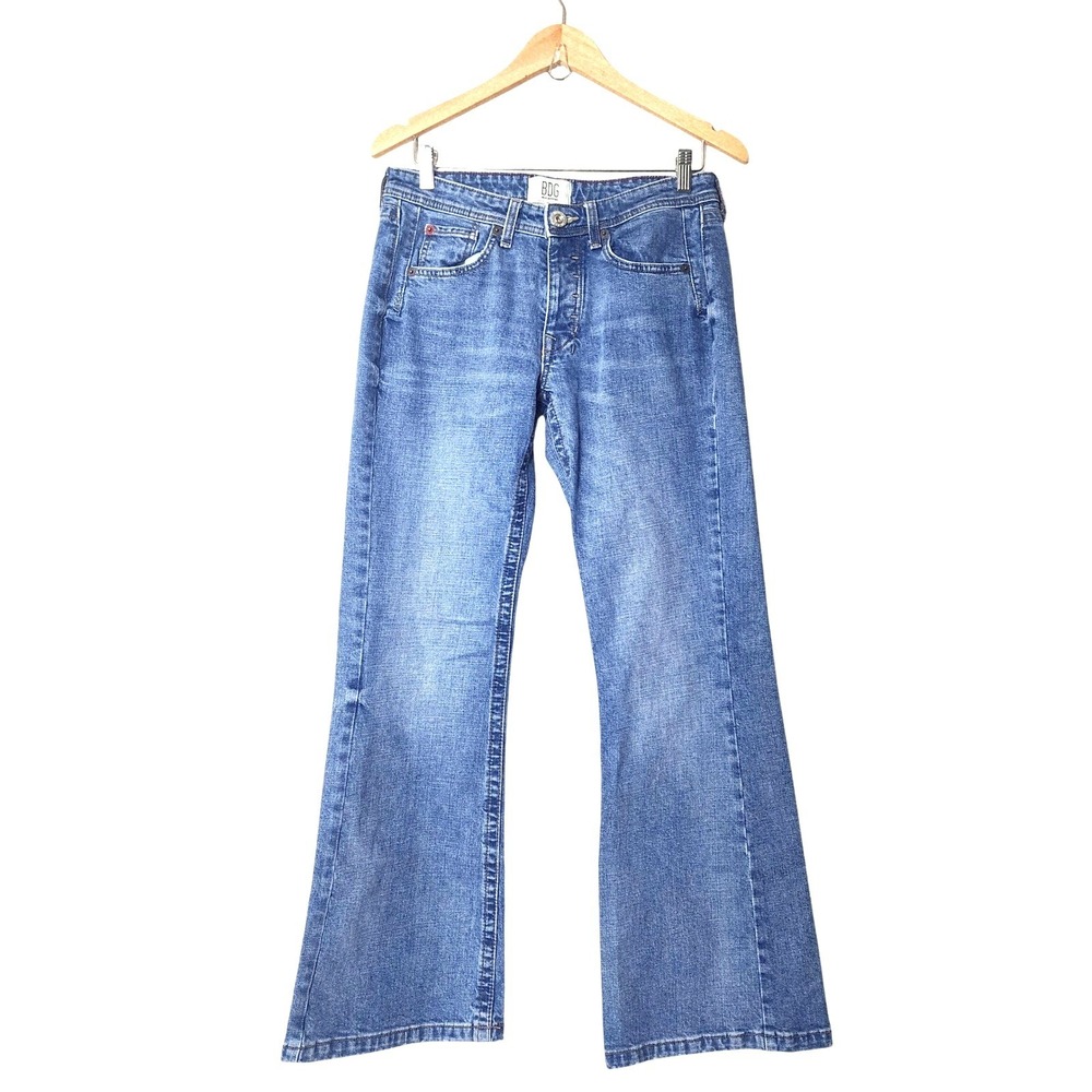 BDG Urban Outfitters Bootcut Jeans 28W 32L Medium Wash Y2010s Revival
